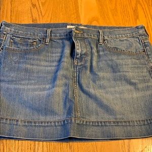 Jean skirt